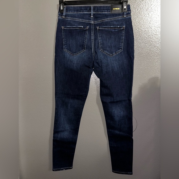 Express Dark Blue Jeans - Picture 2 of 2
